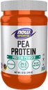NOW Foods Sports Nutrition, Pea Protein 24 g, Easily Digested, Unflavored Powder, 12-Ounce