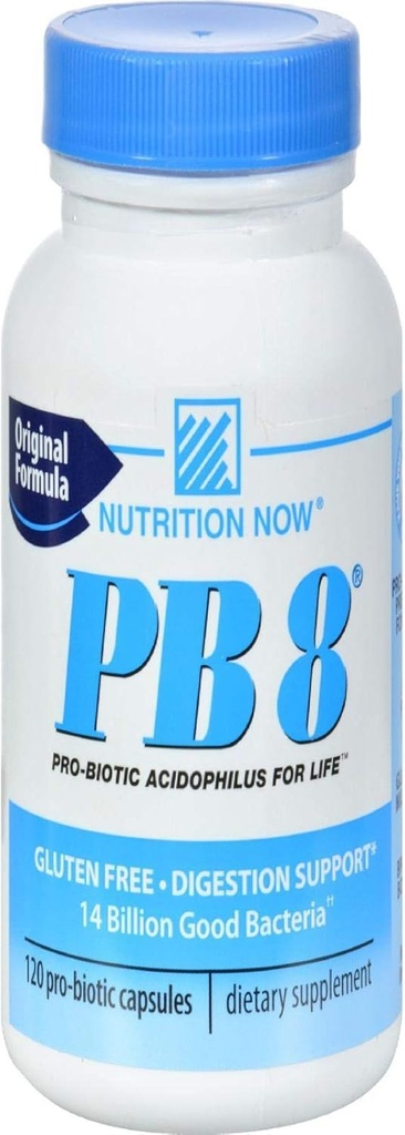 Nutrition Now Pb8 Acidophilus, Original, 120 Count