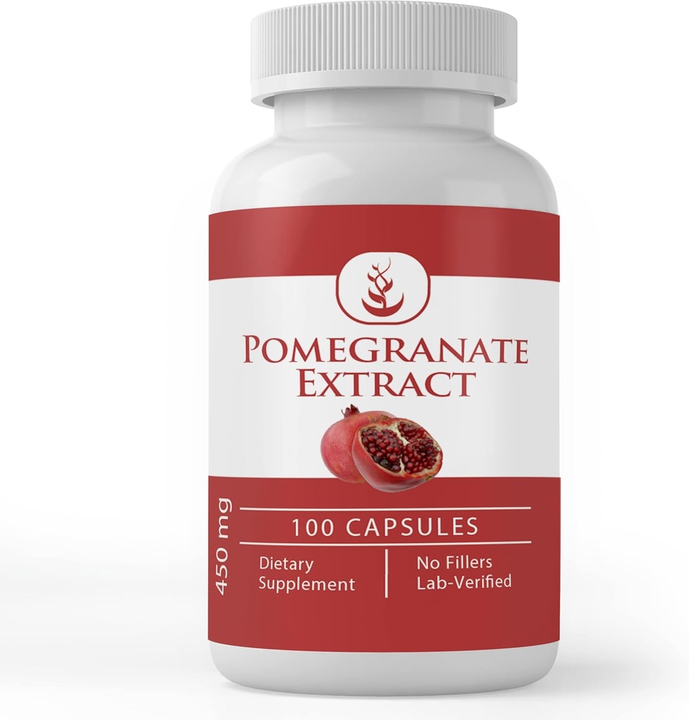 Pure Original Ingredients Pomegranate Extract, (100 Capsules) Always Pure, No Additives Or Fillers, Lab Verified
