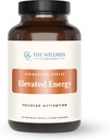 The Wellness Company Elevated Energy | 120 Capsules (2 Month Supply) | Natural Energy Booster with Herbal Extracts | Non-GMO, Vegan, Gluten Free