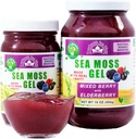 Wildcrafted Irish Sea Moss Gel | Made in USA | Rich in Vitamins & Minerals | Sea Moss Gel Raw | Nutritional Supplement | Mixed Berry (16 oz)