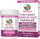 MaryRuth's 3-in-1 Daily Health 40+ Probiotics for Women | Hormonal & Menopause Support Supplement for Women | Gut Health Capsules | 50 Billion CFU | Allergen Free | 30 Ct
