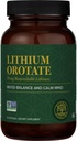 Global Healing Center - Lithium Orotate 10mg - Non-GMO, Gluten Free, Vegan Friendly Brain Health Lithium Supplement for Supporting Mood, Function, and Clarity (60 Capsules)