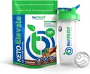 BioTrust Keto Elevate Pure C8 MCT Oil Powder (Hazelnut) BlenderBottle Bundle