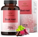 HERBAMAMA Beet Root Capsules - 2100mg Red Beet Powder Supplement for Pure Immune Support - Vegan, Non-GMO Red Root Capsules for Overall Support