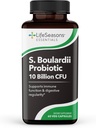 LifeSeasons Essentials S. Boulardii Probiotic - Supports Immune Function & Digestive Regularity - Promotes A Healthy Gut & Stronger Intestinal Lining - Eases Digestion - Saccharomyces - 60 Capsules