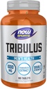 NOW Foods Sports Nutrition, Tribulus (Tribulus terrestris) 1,000 mg, Double Strength, Men's Health, 180 Tablets