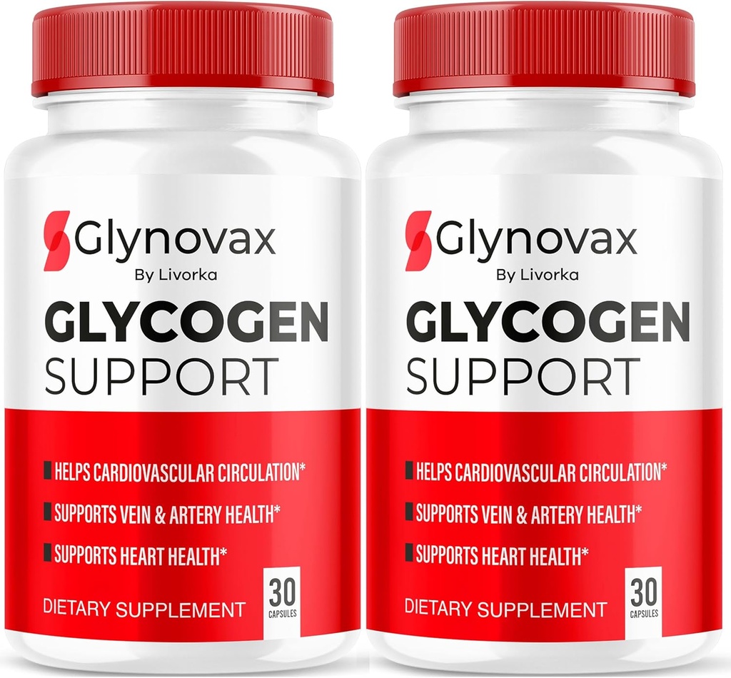 (2 Pack) Glynovax Pills, Glynovax All-Natural SupportPills, Glynovax Official Advanced Formula, Glynovax for Optimal Health, Glynovax Support Pills Reviews, 60 Capsules for 2 Months