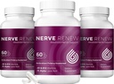 NERVE RENEW Advanced Nerve Support - 300mg Stabilized R-Alpha Lipoic Acid, Vitamin B Complex, Benfotiamine, Herbs for Fast-Acting Support