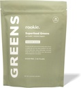 Rookie Wellness Greens + Superfoods - Greens Superfoods Powder Drink Made with Whole Food Sourced Ingredients Contains Vitamins, Probiotics, Antioxidants, and Baobab Fiber (30 Servings, Passion Guava)