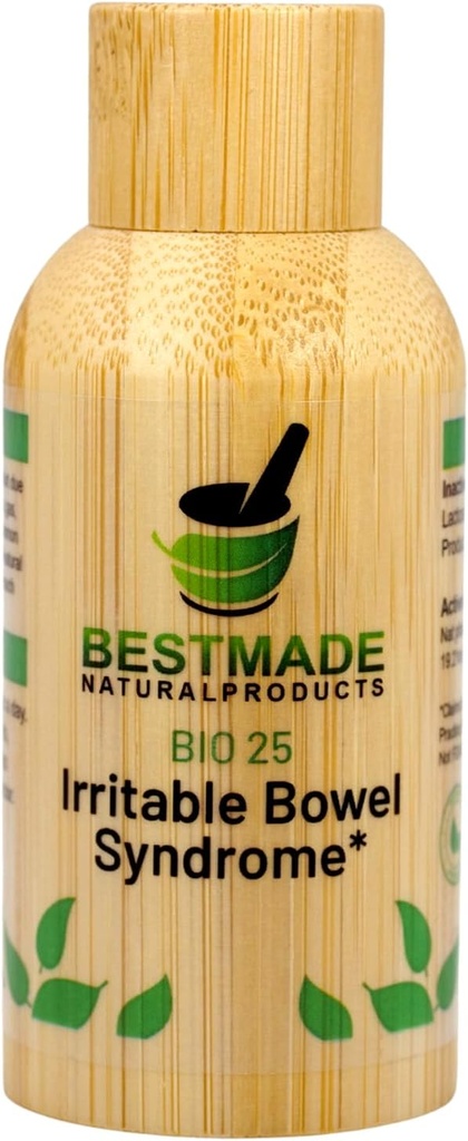 Bestmade Natural Products Digestive Comfort Solution BIO25 - Natural Remedy for Irritable Bowel Syndrome, Soothe Discomfort & Support Digestive Balance, 350 Pellets