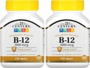 21st Century B 12 1000 mcg Prolonged Release Tablets, 110 Count (Pack of 2)