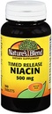 Nature's Blend Niacin Timed Release 500 mg 500 mg 100 Tabs