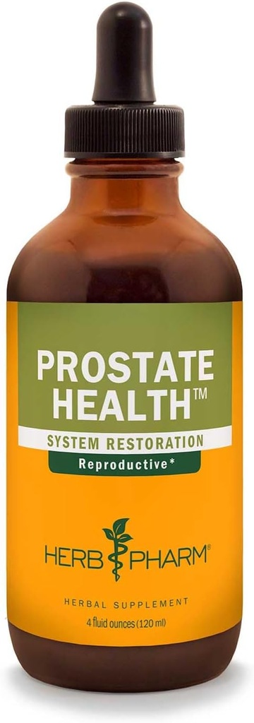 Herb Pharm Prostate Health Liquid Herbal Formula with Saw Palmetto Liquid Extract - 4 Ounce