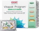 GNC Women's Ultra Mega 50 Plus Vitapak Program, 30 Packs, for Overall Women’s Health for Those Over 50