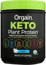 Orgain Organic Keto Vegan Protein Powder, Vanilla Bean - 10g Plant Based Protein, 0g Sugar*, Avocado & Coconut Oil, Gluten Free, No Dairy, Lactose or Soy Ingredients, For Smoothies & Shakes, 0.97lb