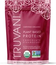 Truvani Vegan Pea Protein Powder | Chocolate Strawberry | 20g Organic Plant Based Protein | 10 Servings | Keto | Gluten & Dairy Free | Low Carb | No Added Sugar