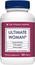 The Vitamin Shoppe Ultimate Woman Multivitamin, High Potency Multi with Green Tea Extract – Energy & Antioxidant Blend, Daily Multi-Mineral Supplement for Optimal Women’s Health (180 Tablets)