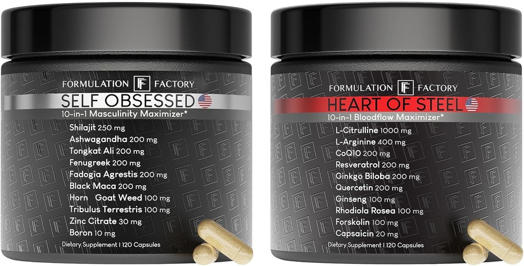 Formulation Factory Self Obsessed x Heart of Steel (Bundle)