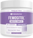 FemoSitol Inositol Powder | Myo-Inositol & D-Chiro Inositol Complex - Clinically Proven 40:1 Ratio (Vitamin B8) | PCOS, Hormonal Balance & Healthy Ovarian Function Support (123 gram – 60 Servings)