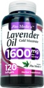 FITO MEDIC'S Lab | Lavender Pills |120 Soft gels | 1600 mg | Better Absorption | Lavender Extract | Lavanda Oil