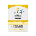 GoLive Immune Defense – Sugar-Free Synbiotic Powder with Prebiotics & Probiotics – 25 Billion CFUs, 10 Clinical Strains – Supports Digestion, Metabolism & Immunity – 10 Servings
