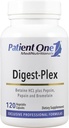 Patient One Digest-Plex | Supplement to Support Gastric Comfort and Food Metabolism* | with Betaine, Papain, Bromelain and Pepsin | 120 Capsules