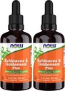 NOW Supplements, Echinacea & Goldenseal Plus with Dropper, Immune System Support*, 2-Ounce (Pack of 2)