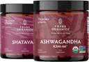 TRIBE ORGANICS Hormonal Wellness Duo - Ashwagandha & Shatavari Capsules - Supports Women’s Wellness and Balance