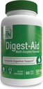 Digest-Aid | Complete Digestive Enzyme Formula with Pre and Probiotic | Digestion & Nutrient Absorption Support | Fast Acting Discomfort Relief | Non-GMO | by Health Thru Nutrition (Pack of 60)
