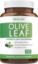 Super Strength Olive Leaf Extract Capsules - Vegan Non-GMO 750mg Olive Extract with 20% Oleuropein Antioxidant Supplement for Immunity Skin and Heart Health Support - Made in The USA (2 Month Supply)