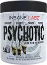 Insane Labz Psychotic Saw®, High Stim Pre Workout Powder with OxyGold­™ and AMPiberry®, Extreme Lasting Energy with Teacrine®, Focus with CognitIQ® and Endurance with Beta Alanine, 30 Srvgs, Grape