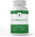 PURE ORIGINAL INGREDIENTS L-Threonine Capsules, (100 Capsules) Always Pure, No Additives Or Fillers, Lab Verified