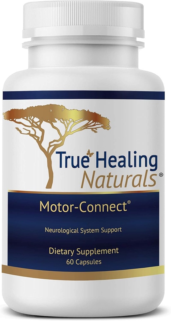 True Healing Naturals - Motor Connect, Brain Supplement - 60 Vegetarian Capsules