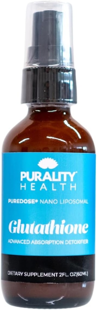 Liposomal Nano Glutathione, Enhanced Absorption, Vegan, Liquid, 30 Day Supply