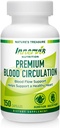 Supports Healthy Blood Flow & Heart Health – Zinc, Niacin, Moringa, Garlic, Ginseng, L-Arginine, L-Citrulline, 150 Veg Capsules