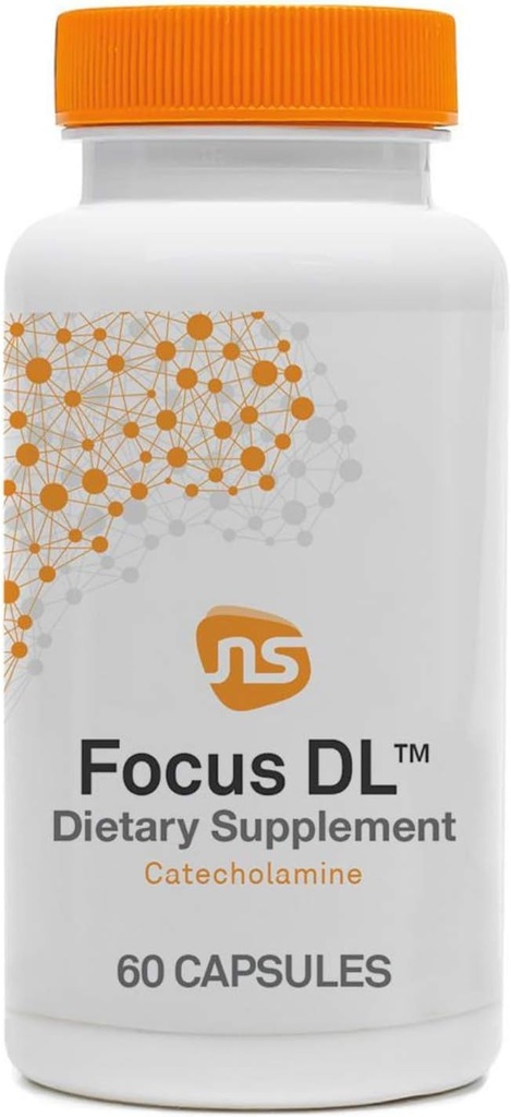 NeuroScience Focus DL Brain Supplements for Memory and Focus Support - Targeted Brain Health Supplements with 500mg of Amino Acid DL-phenylalanine - Support Attention & Productivity (60 Capsules)