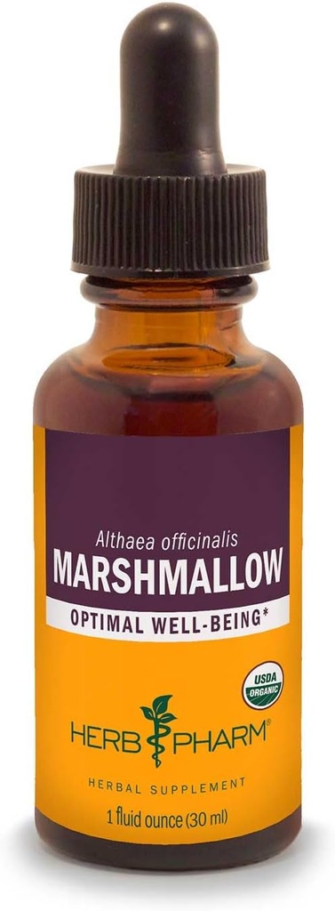 Herb Pharm Certified Organic Marshmallow Liquid Extract - 1 Ounce