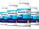 Marine D3 Omega 3 Calamari Ecklonia Cava DHA (4 Bottles - 240 Capsules)