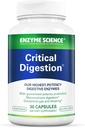 Enzyme Science Critical Digestion - Digestive enzymes for Women and for Men with probiotics - High Potency Support for Digestion - Digestive Health – Enzimas digestivas y probioticos - 30 Capsules