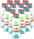 K-Tropix Kava Shot Tropical Blast - 500mg Wellness Shots to Promote Relaxation and Reduce Worry - Kava Drink - Worry, Tension, Strain Relief Supplement - 12 Pack