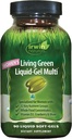 Irwin Naturals Women’s Living Green Liquid-Gel Multi – Whole Food Women’s Multivitamin with 70 Nutrients, Omega Oils & Greens Blend – Liquid Soft-Gels with BioPerine for Absorption – 120 Softgels