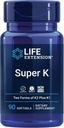 Life Extension Super Vitamin E 268mg & Super K Vitamin K1 K2 MK-7 MK-4 Vitamin C - Heart, Brain, Bone & Immune Health - 90 Softgels