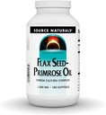 Source Naturals Flax Seed-Primrose Oil, Omega 3,6,9 EFA Complex, 1300mg - 180 Softgels