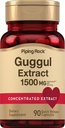Piping Rock Guggul Supplement | 1500 mg | 90 Capsules | Concentrated Extract | Non-GMO, Gluten Free