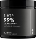 Toniiq Ultra High Strength 5HTP Capsules - 99%+ Highly Purified and Bioavailable - 12:1 Concentrated Extract - 200mg - 90 Veggie Capsules
