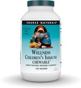 Source Naturals Wellness Children's Immune Chewable, Great-Tasting Defense Complex, Berry Flavored* - 120 Wafers
