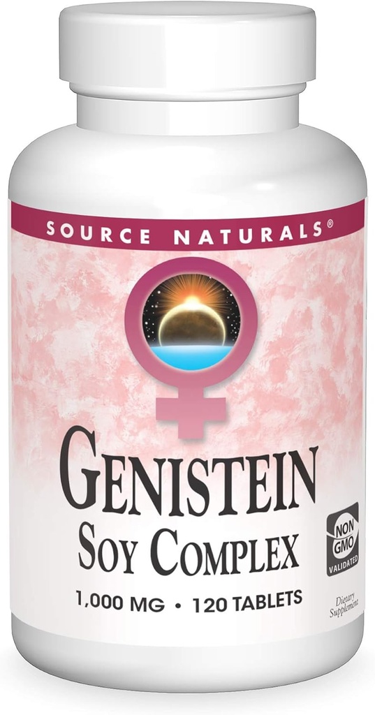 Source Naturals Genistein 1000 Mg (Eternal Woman), 120 Tablets