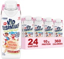 BOOST KID ESSENTIALS 1.5, Strawberry Splash, 8 Fl oz (Pack of 24)