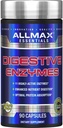 ALLMAX Digestive ENZYMES - 90 Capsules - Supports Enhanced Nutrient Digestion & Optimal Protein Absorption - with 11 Highly Active Enzymes - 90 Servings